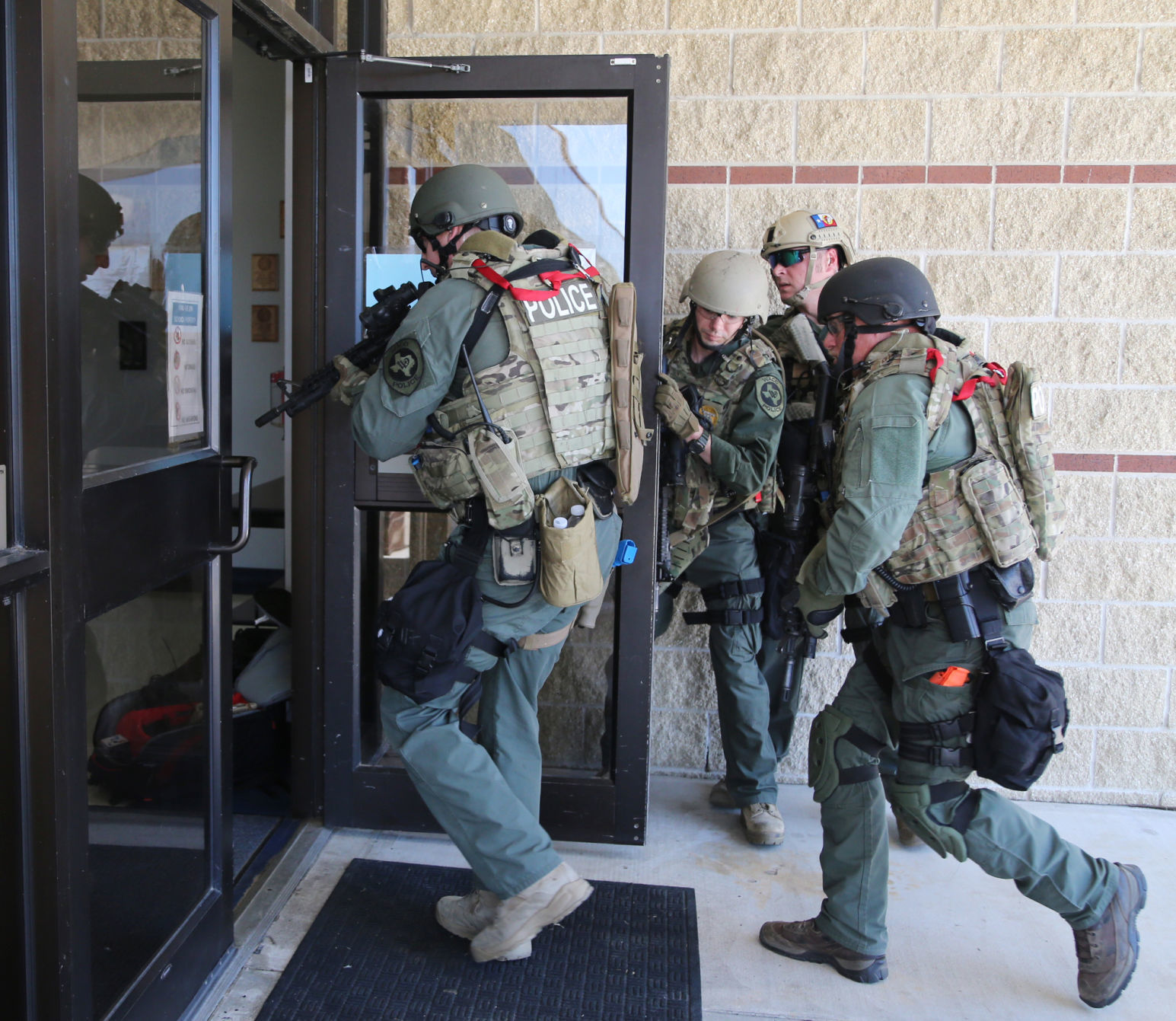 Active school shooting training China Spring